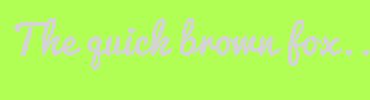 Image with Font Color D4D4D4 and Background Color B1FF54